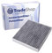 Trade-Shop Innenraumfilter/Pollenfilter/Aktivkohlefilter für Toyota Auris, Auris Kombi, Avensis Kombi, Avensis Stufenheck, Camry Stufenheck