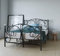 FurnitureFul Metal Bed Frame Double 4FT 6 - Grace Double Bed Black | Inc Headboard and Footboard | Extra Storage Underneath Luxury Platform Bed