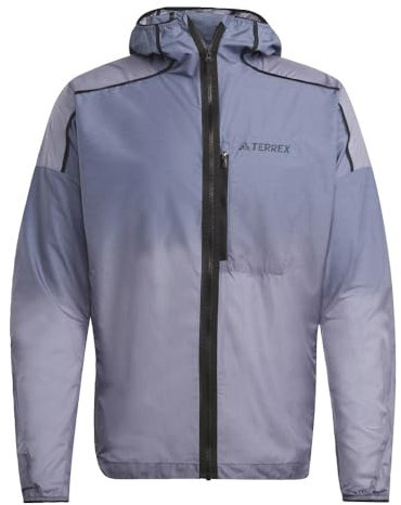 adidas Terrex Veste coupe-vent pour homme, Wonder Steel, M