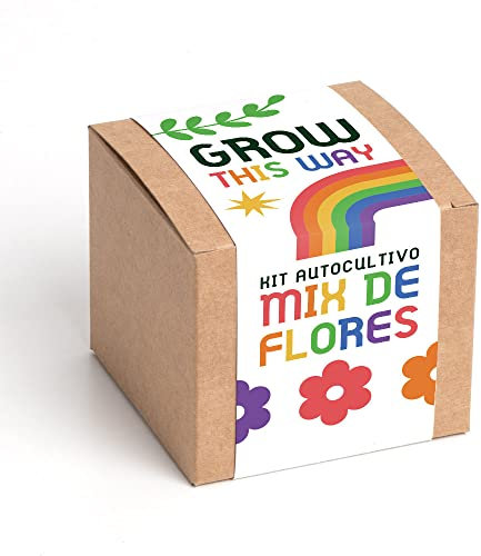 Resetea Grow This Way Kit Autocultivo, Mix de Flores