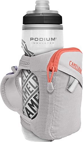 CAMELBAK Quick Grip Bouteille d'eau Mixte Adulte, Argenté/Gris, 620ML