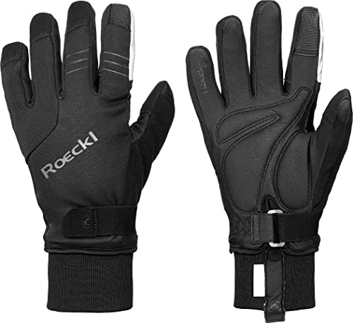 Roeckl Villach 2 Winter Fahrrad Handschuhe lang schwarz 2023: Größe: 6
