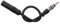 Leeadwaey Câble d'extension pour antenne de voiture FM et AM mâle vers femelle 25 cm