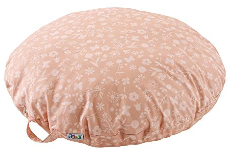 howa Kinderzimmer Kissen Bodenkissen Sitzkissen Flowers Ø 80 cm incl. Füllung groß rund 87053