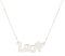 doble aro Colgante Personalizado con Nombre - Plata de Ley 925/1000 para Mujer – Collar Artesanal con Cadena Ajustable - Hecho en España (Modelo Cactus, Plata de Ley)