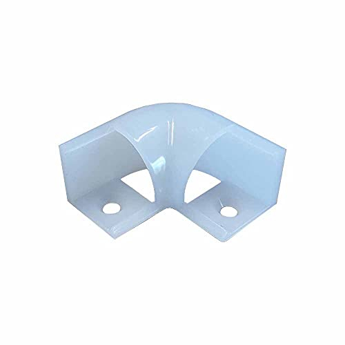 Eckverbinder für LED Aluprofil/Eckprofil Ecke-Rund Weser