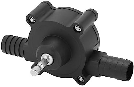 XJYMCOM Mini Electric Drill Pump Portable Extra Water Pump Attachment Micro Self-Priming Hand Diesel Oil Fluid Water Hand Centrifugal Draining Irrigation Transfer Pump Heavy Duty for Home Garden