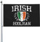 Irische Hooligan-Flagge, 90 x 150 cm, Außendekoration, Banner, Hofflagge mit Ösen