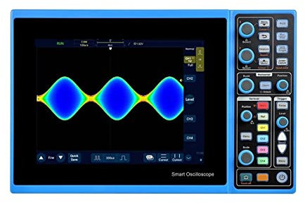 IGASHI Multímetro Digital Inteligente Recargable Tablet Almacenamiento Digital Osciloscopio 100MHz 4CH 70Mpts