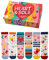 United Oddsocks Heart & Sole 6 herzerwärmende Socken in Geschenkbox | UK 4-8 | EUR 37-42 | US 6½-10½, mehrfarbig, M