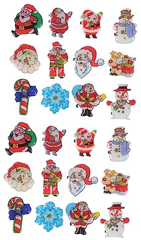 VALICLUD 100 Stk Leuchtende Broschen Für Weihnachten Led-abzeichenbrosche Urlaub Corsage Weihnachtsparty Liefert Blinkende Broschennadel Weihnachtsmann-broschen Schmuck Ältere Blitz