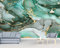 Vlies Fototapete Grüner Marmor 350x256 cm Art Mauer VliesTapete Wandtapete Wanddeko Wand Wohnzimmer Schlafzimmer Wohnung Wandbilder