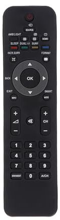 1pc LCD Smart Controller Universal TV Remote Control for Philips RM-670C Smart Remote Controller