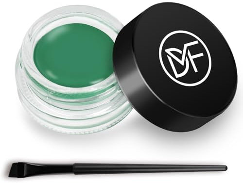 Duralinemakeupfixer Eyeliner-Set, Gel-Eyeliner aus Gel, wasserfest, langanhaltend, hochintensive Pigmente, Eyeliner 05, Grün, 30 ml