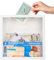 WISYOK 3D Bilderrahmen zum Befüllen 22x22cm, 3D Objektrahmen Tiefer 3cm, Tiefer Rahmen für Wand & Desktop, Shadow Box für Fotos, Objekte, Hochzeitsstrauß, DIY Kunstwerke (Schwarz)