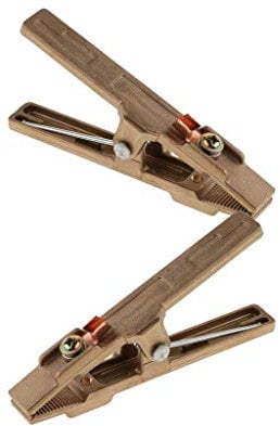 LELWNGGQ 2 pieces 300A copper welding clamp welding tongs welding clamp welding machines