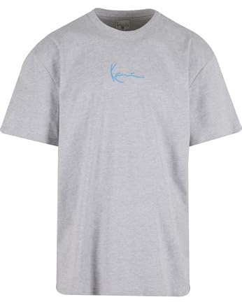 Karl Kani Small Signature Blue Logo Tee Grey, M