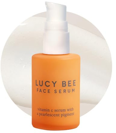 Hydrating Makeup Primer with Vitamin C, Certified Organic Face Serum for Glowing Skin, Dermatologist Approved for Sensitive Skin, Vitamin E & Rosehip Oil, Vegan & Cruelty-Free, 30ml