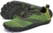 SAGUARO Barfußschuhe Herren Damen Traillaufschuhe Outdoor & Indoor Training Fitnessschuhe Wander Wald Strand Straße Laufschuhe Walkingschuhe Schnell Trocknend Badeschuhe, Gurke Grün, 38 EU