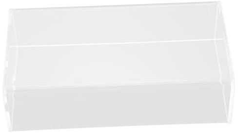 HOMSFOU Acrylic Mouse Dust Cover for Desktop Computer Use Protects Your Computer Mouse and Scratches