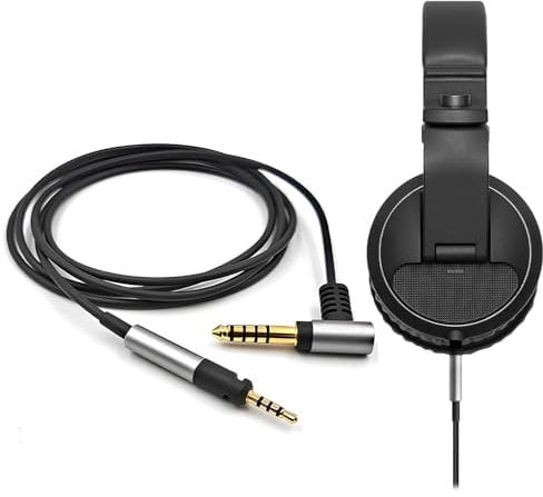Earmax Long Step 4.4mm to 2.5mm Upgrade Balanced Cable 4ft Compatible with Pioneer HDJ X5 X7 S7 CUE1 DJ Headphones