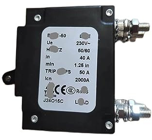 Disjoncteur BSB1-50 50A 40A, ampères de déclenchement 230V, pièces de générateur compatibles