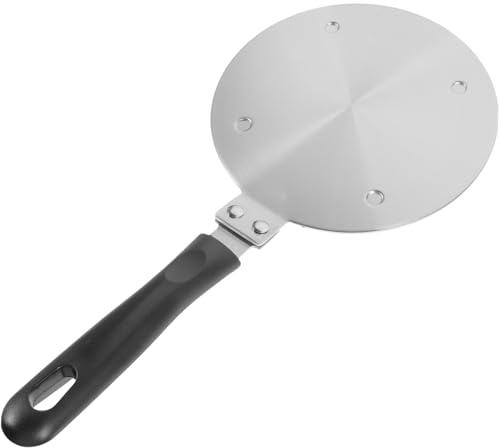 Diffuseur de Chaleur Plaque D'induction en Acier Inoxydable pour Cafetière | Bakelite, Argenté, Protège les Poêles, Pratique pour Bouilloire et Cafetière