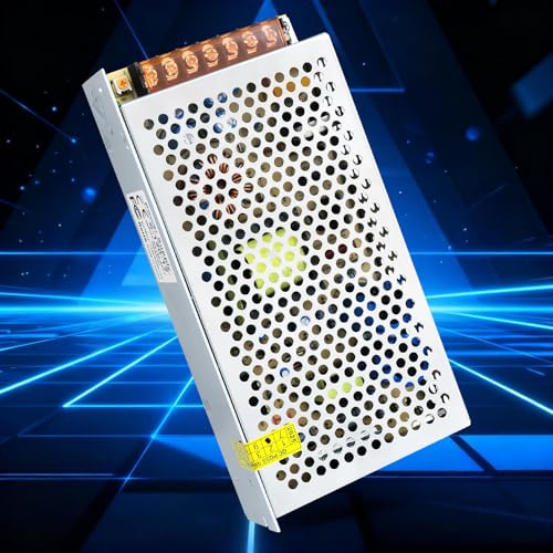 12V 10A Netzteil 120W Schaltnetzteil, AC 100-240V auf DC 12V LED Trafo, Universal Netzadapter mit Kurzschluss-, Überlast-, Überspannungsschutz für LED Streifen, CCTV, Router, 3D Drucker