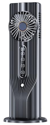 Signor Desktop Silenzioso Ventola Umidificatore Serbatoio Acqua 100ml Ventilatore Portatile con Regolabile per Casa Ufficio Campeggio Camera Dortoi