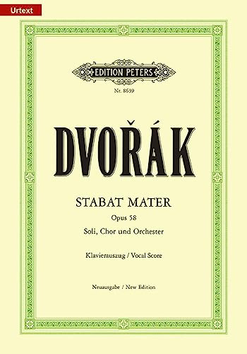 Dvorák: Stabat Mater Op.58 (Vocal Score) (EP8639)