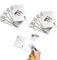 Stonges 10Pcs Bottle Opener, Stainless Steel Beer Opener, Spades A Shaped Credit Card Size, Casino Poker Bottle Opener
