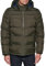 Tommy Hilfiger Men's Classic Hooded Puffer Jacket (Regular and Big & Tall Sizes) Down Outerwear Coat, Olive, XXL