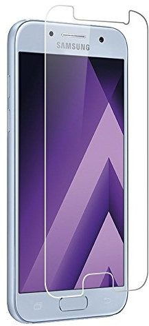 HQ-CLOUD® Film Vitre Verre Trempé de Protection d'écran pour Samsung Galaxy J7 2017 - Transparent