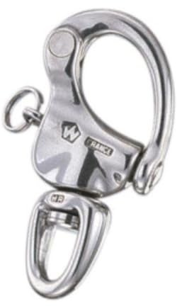 Lindemann WICHARD Snap Shackle with small Swivel Eye 70mm