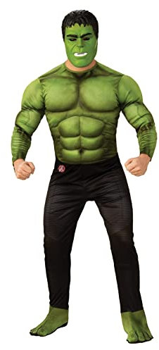 Rubies Official Avengers Endgame Hulk, Deluxe Adult Mens Costume - Size Standard/Medium Halloween