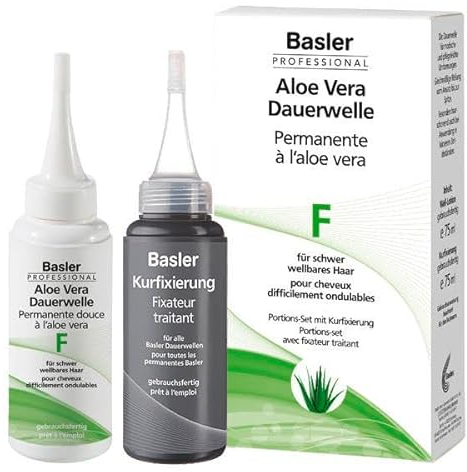 basler Aloe Vera Dauerwelle Set F, für schwer wellbares Haar