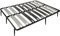 i-flair Metallbett Lattenrost 200x200 cm, Gästebett auf Füßen mit Stauraum, Lattenrahmen Ergo IF51 - für alle Betten geeignet
