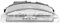 Dioche License Plate Light, License Number Lamp 7700410754 License Number Plate Lamp Light Fit for Clio II 1998-2005