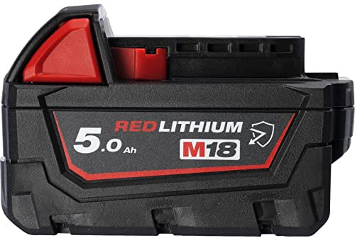 Milwaukee M18 B5-CR Batterie Li-ION sans Fil résistante aux Produits Chimiques 18 V 5 Ah