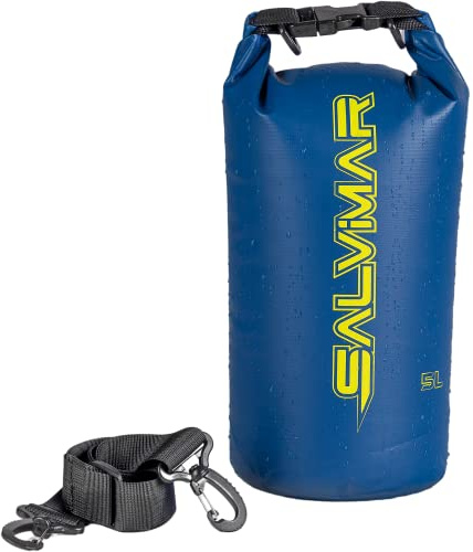SALVIMAR Dry Bag 5 l - 10 l - 20 l, blau, 5lt, wasserdichte Sporttasche