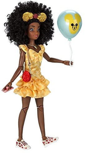 Disney Store ILY 4EVER Puppe inspiriert von Belle - Die Schöne und das Biest - Modepuppen mit Röcken und Accessoires, Spielzeug für Mädchen ab 3 Jahren, Geschenke für Kinder, neu für 2023