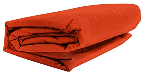 GMD Living Mr. Sandman Spannbettlaken ELASTAN Classic, Farbe:264-kamin, Größe:180-200 x 200-220 cm
