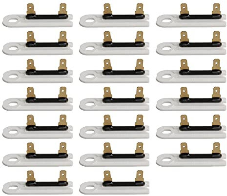 BQLZR Repuesto de fusibles térmicos para secadora 3392519 para Whirlpool GEW9200LW1, paquete de 20