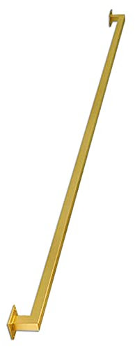 dcIustfHE Treppe Handläufe, Outdoor Grab Rail Goldene Treppe Handläufe, Treppe Geländer Für Die Innenvilla Dachboden Treppe Mauer Balustrade Fuß Schiene Stütze Home Dekoration/3 Ft