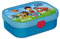 Mepal Paw Patrol Bento Lunchbox Campus - Personalisierte Brotdose mit Namen für Kinder - Bento-Fach & Gabel - Meal Prep Box Clip-Verschluss - BPA-frei & Spülmaschinenfest - 750 ml - Blau