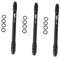 VANZACK 3St Laufachsenadapter Fahrrad achsadapter Bike axle Adapter Achsnabe Getriebeadapter öffnen Geteilte Nabenadapter Fahrrad hinten Schaltachse Zubehör