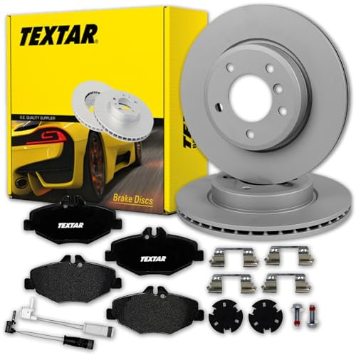 TEXTAR Bremsscheiben 295mm + Beläge vorne für E-Klasse W211 + S211
