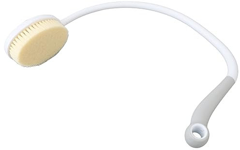 Brosse à Dos IncurvéE, Brosse de Bain à Long Manche en Forme de U avec Poils Souples pour Les Personnes âGéEs, Les Femmes Enceintes et Les Utilisateurs à Mobilité RéDuite