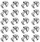 20PCS Radmutter Verchromt M12x1.5 ACPA1012DXA Kompatibel mit Fo*rd Fo*cus MK3 B Max C-Max M-on-deo 5114407 2179620 Hopzty
