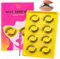 Self Adhesive Eyelashes Lash Clusters 8 Pairs Reusable Adhesive Eyelashes,No Glue Needed,No Sticky Residue Lashes with Tweezers for Diy Lashes Extension at Home by WLFRHD(Star,D-Mix10-14mm Kit)